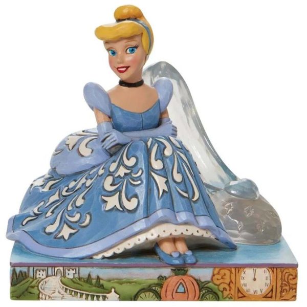 Disney Cinderella & Glass Slipper Statue