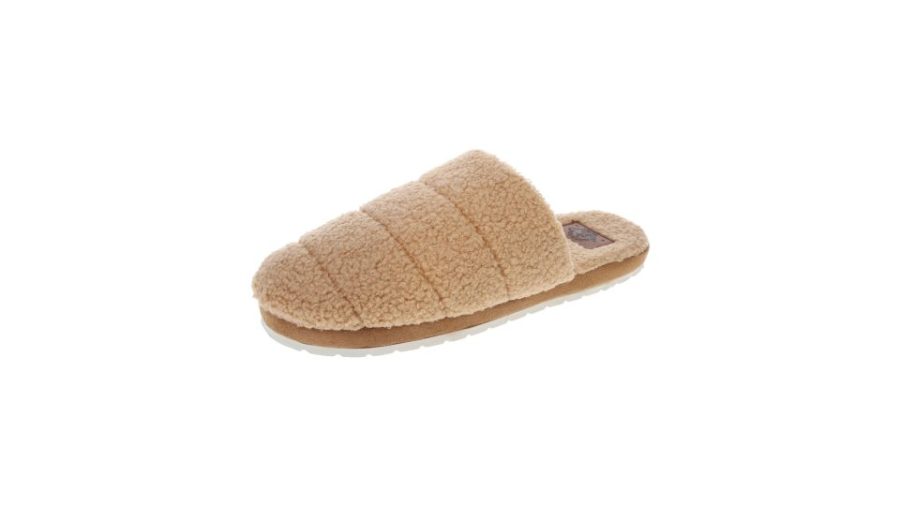Dockers Quilted Micro-sherpa Scruff Slip-On, Women's, Brown L