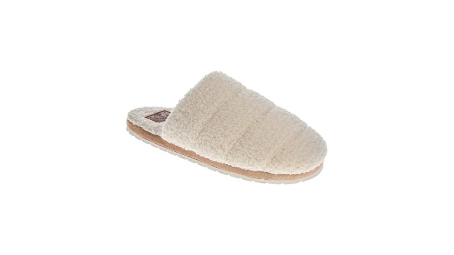 Dockers Quilted Micro-sherpa Scruff Slip-On, Women's, White L