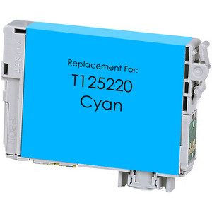 Epson T125220 Cyan Remanufactured Ink Cartridge