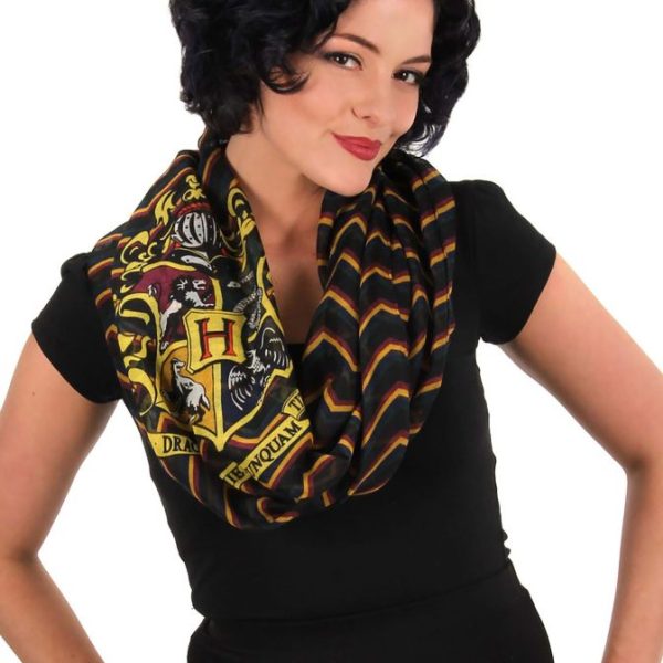 Harry Potter Hogwarts Crest Infinity Scarf