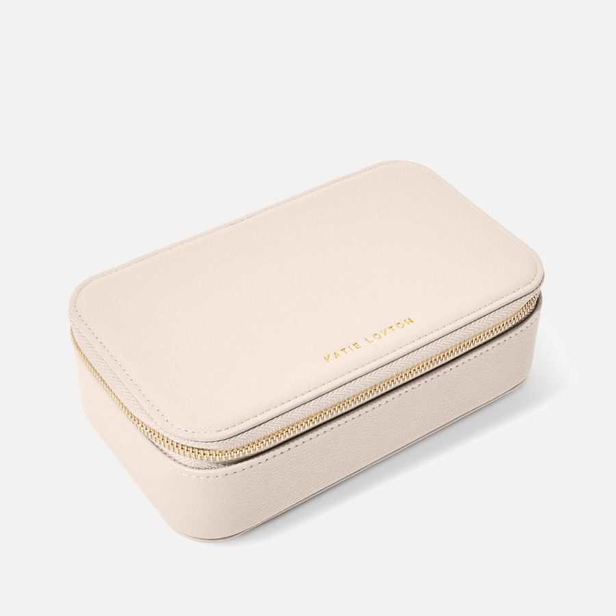 Katie Loxton Pebble Jewellery Box - Choose To Shine - Eggshell