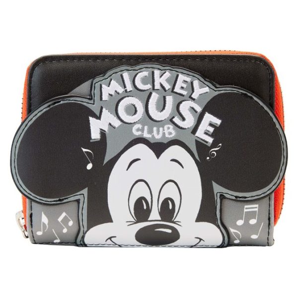 Loungefly Disney 100 Mickey Mouse Club Zip Around Wallet