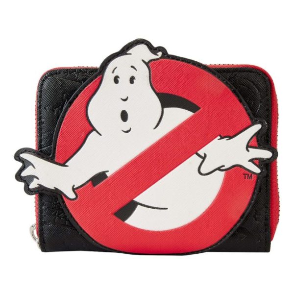 Loungefly Ghostbusters No Ghost Logo Zip Around Wallet