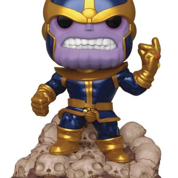 POP! Marvel Heroes Thanos Snap 6in PX Deluxe Vinyl Figure