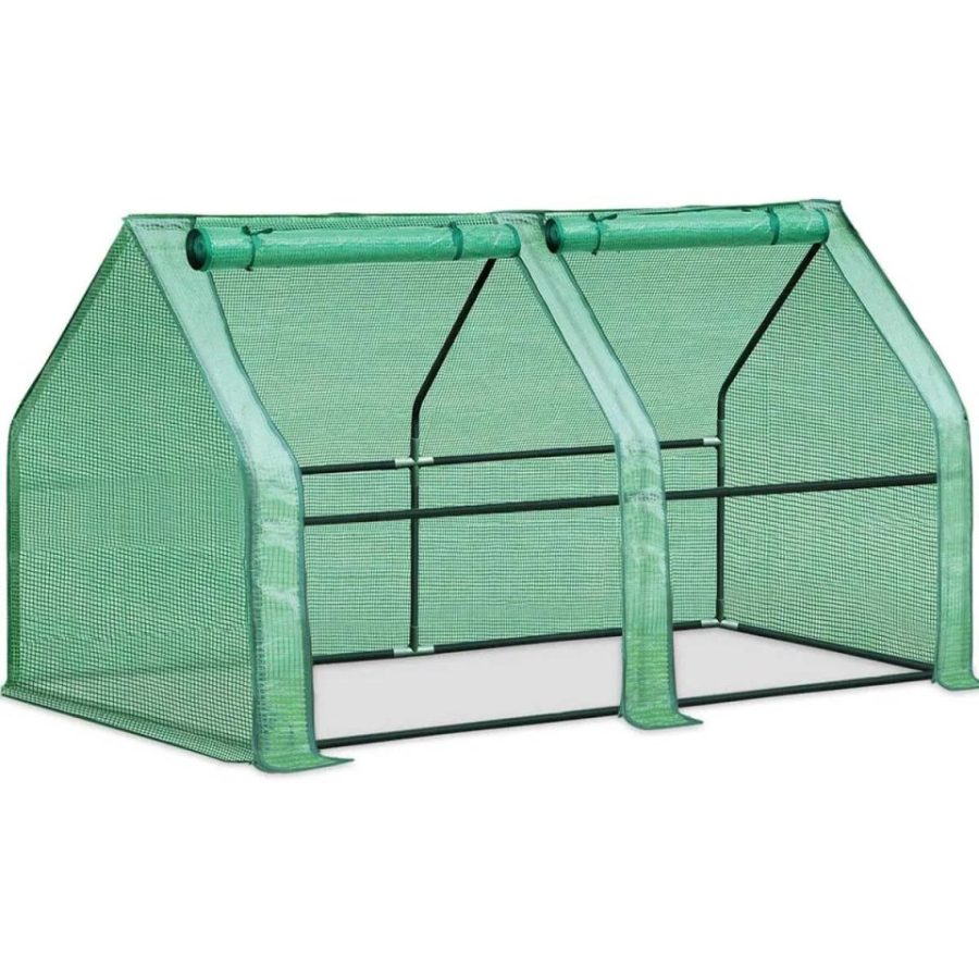 Quictent Mini Greenhouse with Large Doors, 2 Colors, Waterproof