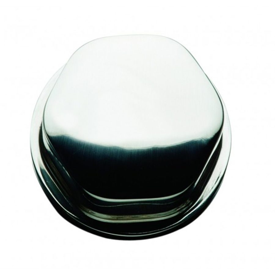 SCHMITT & ONGARO CAP0303 Faux Center Nut - Stainless Steel - 1/2 INCH&3/4 INCH Base Included - For Cast Steering Wheels
