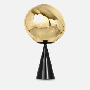 Tom Dixon Melt Cone Fat Table Lamp LED - Gold