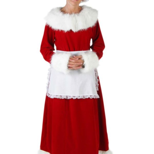 Women's Mrs. Claus Deluxe Costume