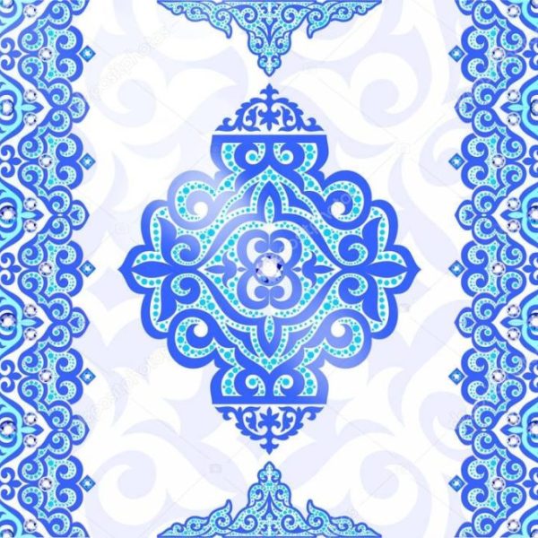 lace, blue pattern, elegant pattern, elegant decoration, decoration, textile, tumar, symbol saukele, shanyrak, Kazakh ornaments, Kazakh gold, taykazan, kobyz, wedding, Kazakh pattern, Kazakhstan clothing, decorative elements, printing fabric, ethnos