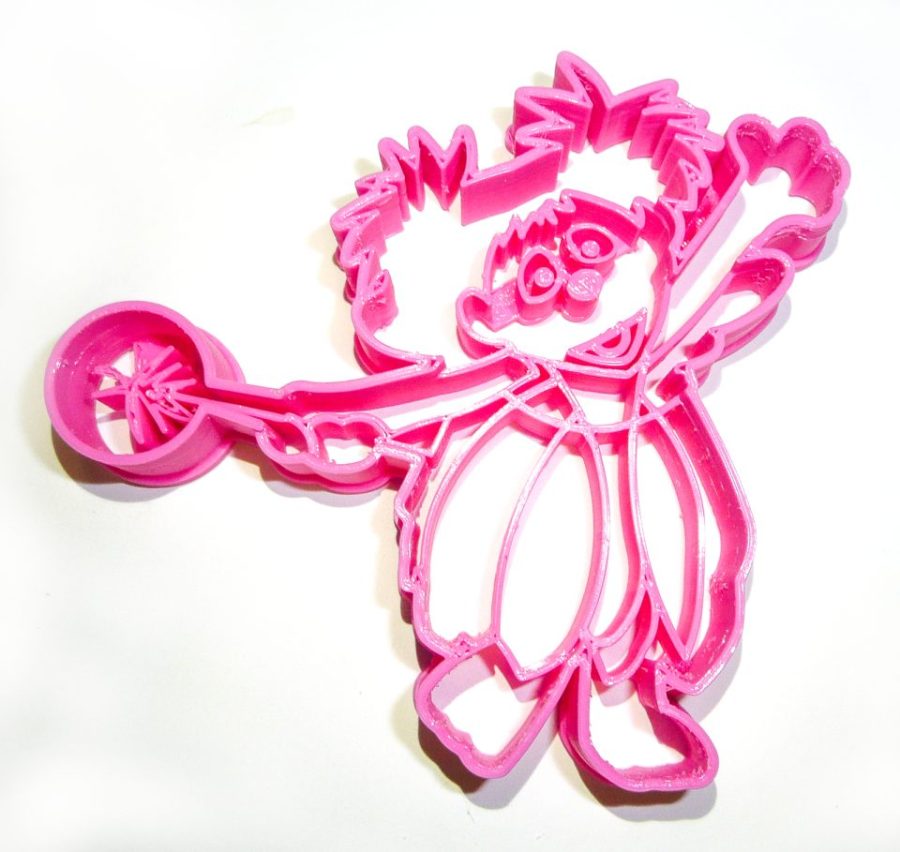 Abby Cadabby Sesame Street Muppet Fairy Cookie Cutter 3D Printed USA PR2015