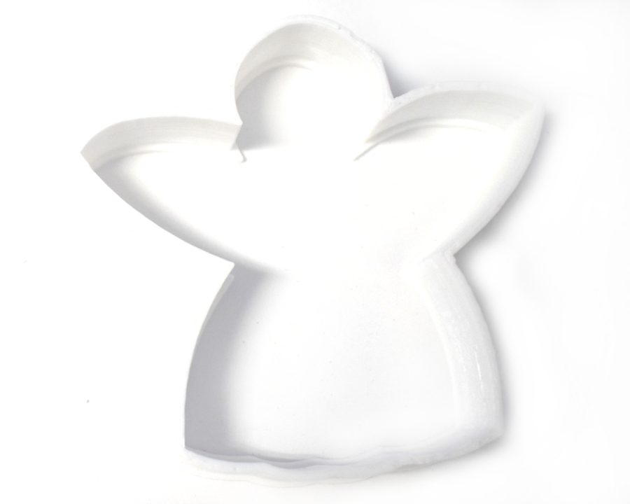 Angel Christmas Religious Holiday Cookie Cutter Baking Tool 3D Printed USA PR297