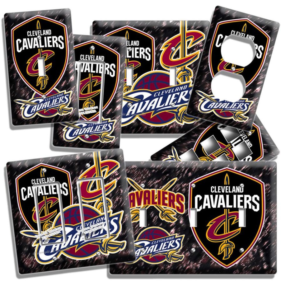 CLEVELAND CAVALIERS BASKETBALL TEAM LIGHT SWITCH OUTLET WALL PLATE ROOM HD DECOR