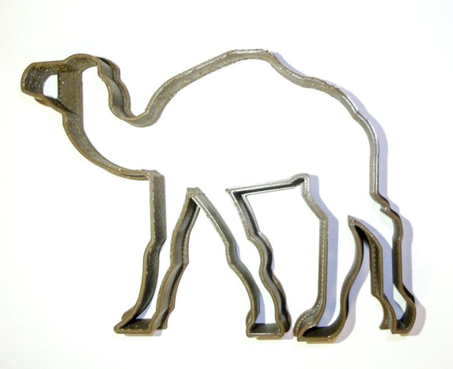 Camel Desert Work Animal Christmas Nativity Cookie Cutter 3D Printed USA PR2214