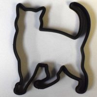 Cat Kitty Pet Animal Walking Cookie Cutter Baking Tool 3D Printed USA PR542