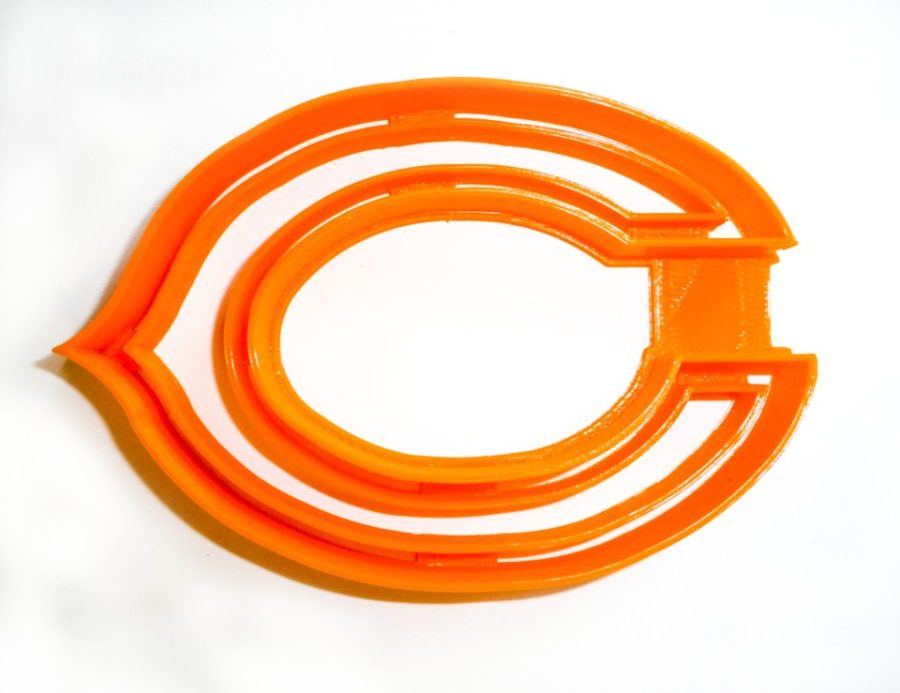Chicago Bears C Football Team Cookie Cookie Cutter Made in USA PR947