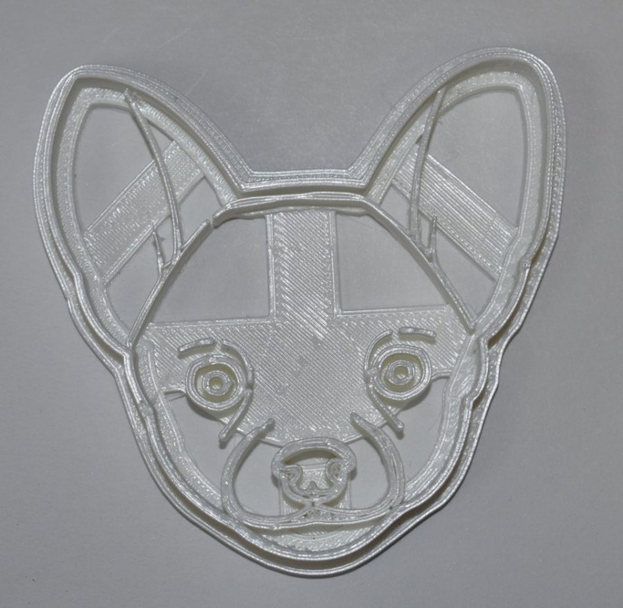 Chihuahua Dog Puppy Toy Breed Mexico Fondant Cookie Cutter 3D Printed USA PR635
