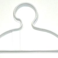 Clothes Hanger Outline Clothing Fashion Bridal Shower Cookie Cutter USA PR2620