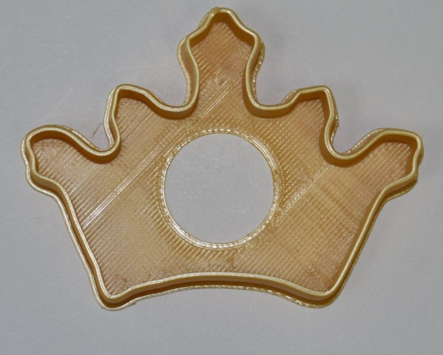 Crown Tiara Royal Queen King Princess Prince Cookie Cutter 3D Printed USA PR619