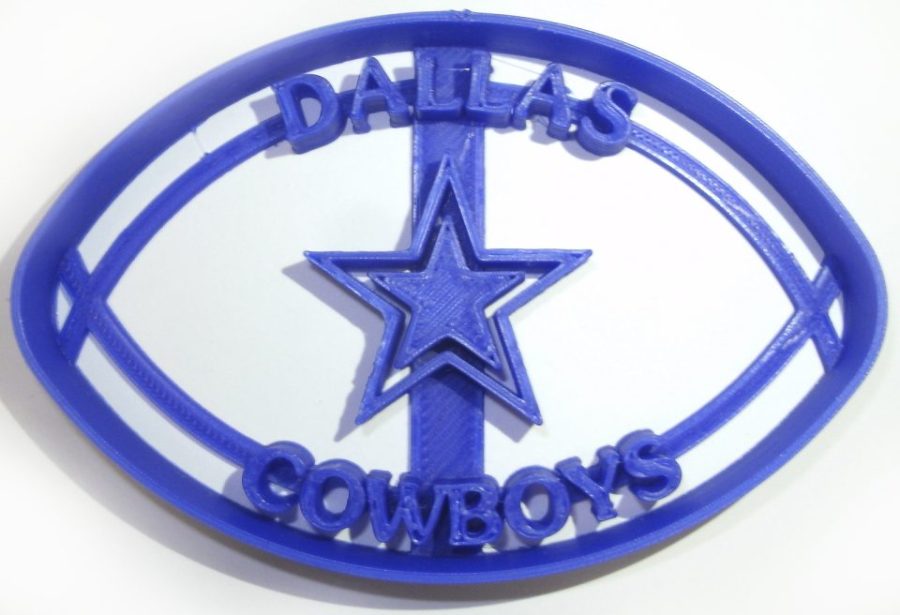 Dallas Cowboys Football Team Sports Cookie Cutter Made in USA PR934