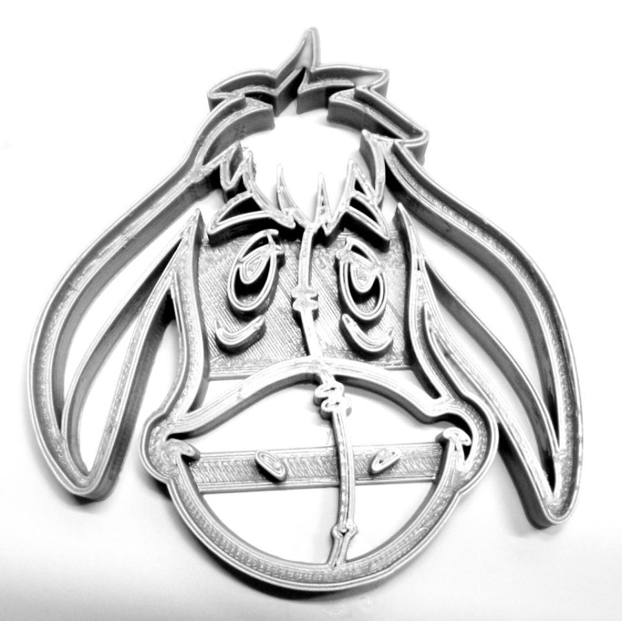 Eeyore Donkey Winnie The Pooh Movie Character Cookie Cutter 3D Printed USA PR458