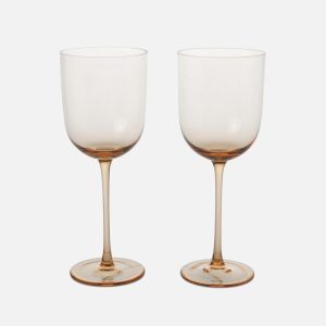 Ferm Living Host Red Wine Glasses - Set of 2 - Blush