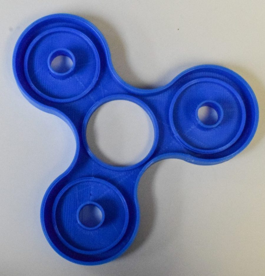 Fidget Spinner Toy Kids Baking Tool Cookie Cutter 3D Printed USA PR444