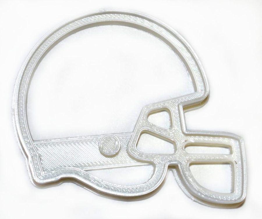 Football Helmet NFL National League Sports Cookie Cutter 3D Printed USA PR821