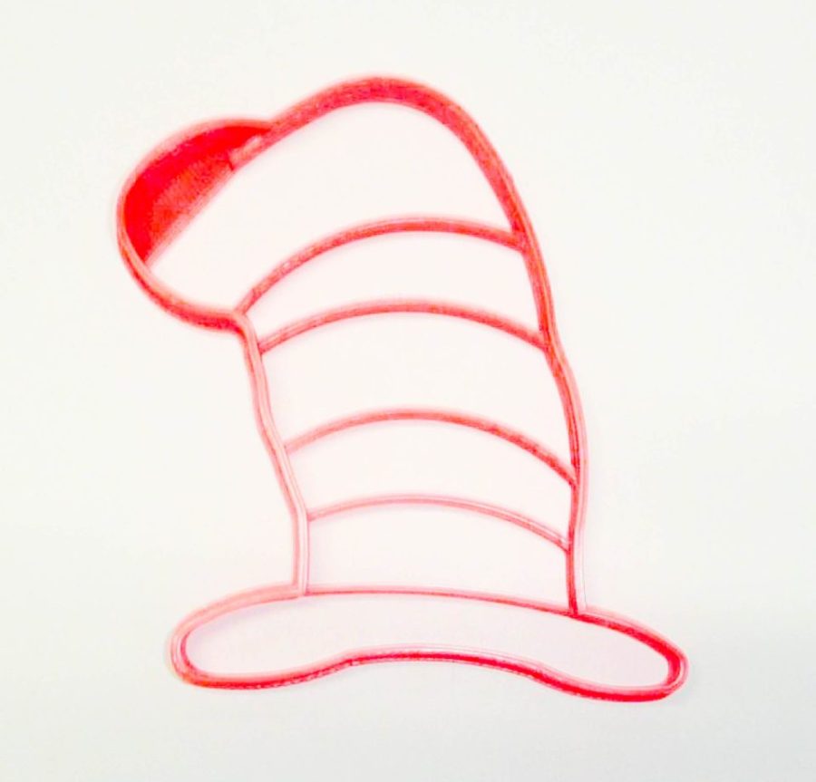 Hat From Cat In The Hat Childrens Book Cartoon Cookie Cutter USA PR3429