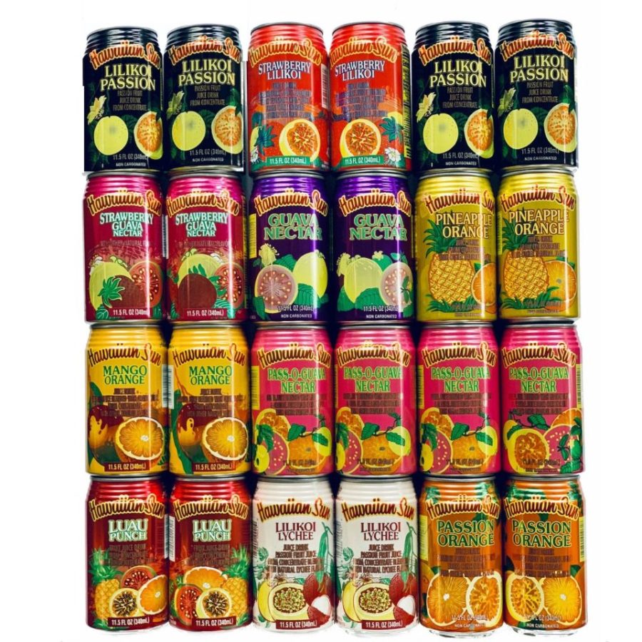 Hawaiian Sun Tropical Premium Juice Drink Party Bundle with all 10 Different Fla