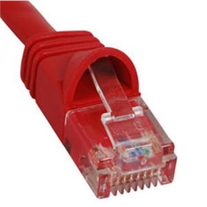 ICC ICPCSK10RD PATCH CORD, CAT 6, MOLDED BOOT, 10FT RD