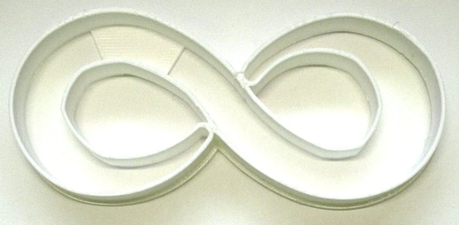 Infinity Symbol Never Ending Forever On And On Cookie Cutter Made In USA PR2157
