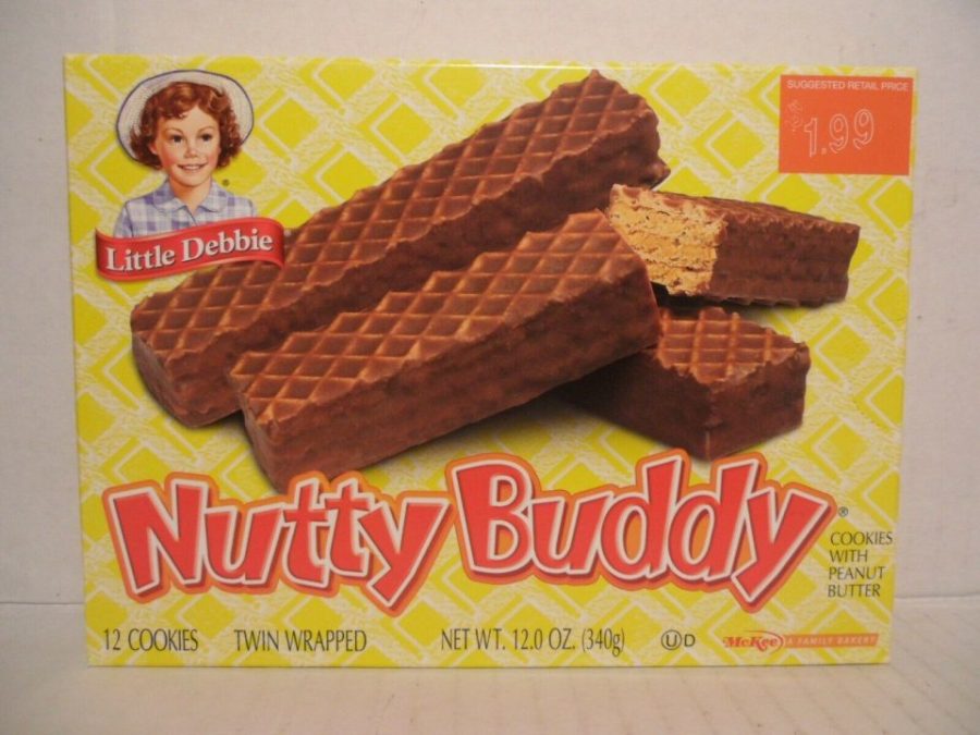 Little Debbie Nutty Buddy Bars Cakes Snack Cake Breakfast Dessert 12 Per Box