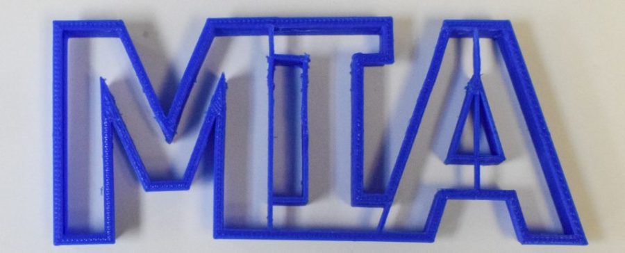Mia Name Girls Cookie Cutter Baking Tool 3D Printed USA PR421