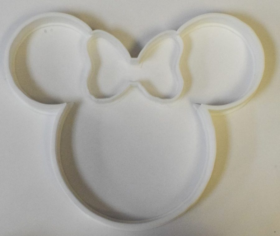 Minnie Mouse Head With Bow Disney Cartoon Cookie Cutter 3D Printed USA PR308