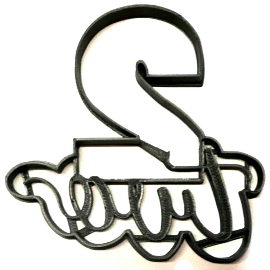 Number Two 2 With Word Birthday Anniversary Cookie Cutter USA PR2403