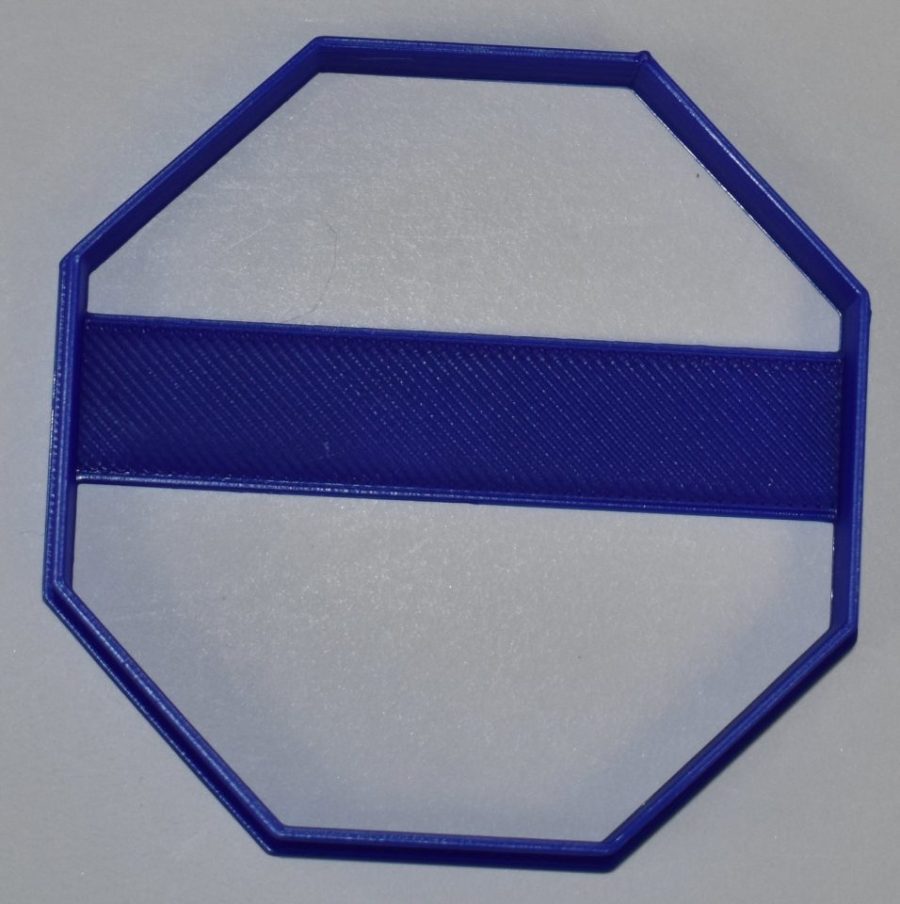 Octagon 8 Sided Shape Geometry Stop Sign Cookie Cutter 3D Printed USA PR799