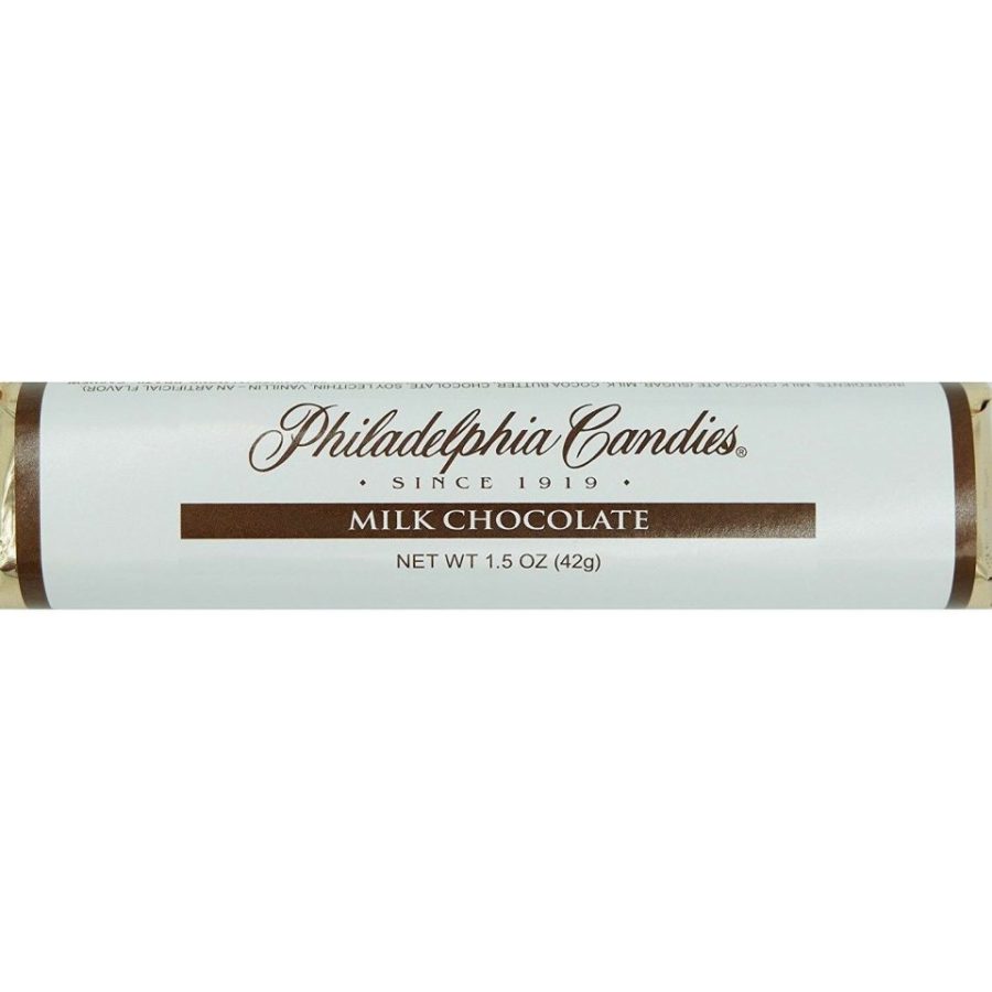 Philadelphia Candies Milk Chocolate Bar 1.5 Ounce, Set of 30 Fundraising Candy