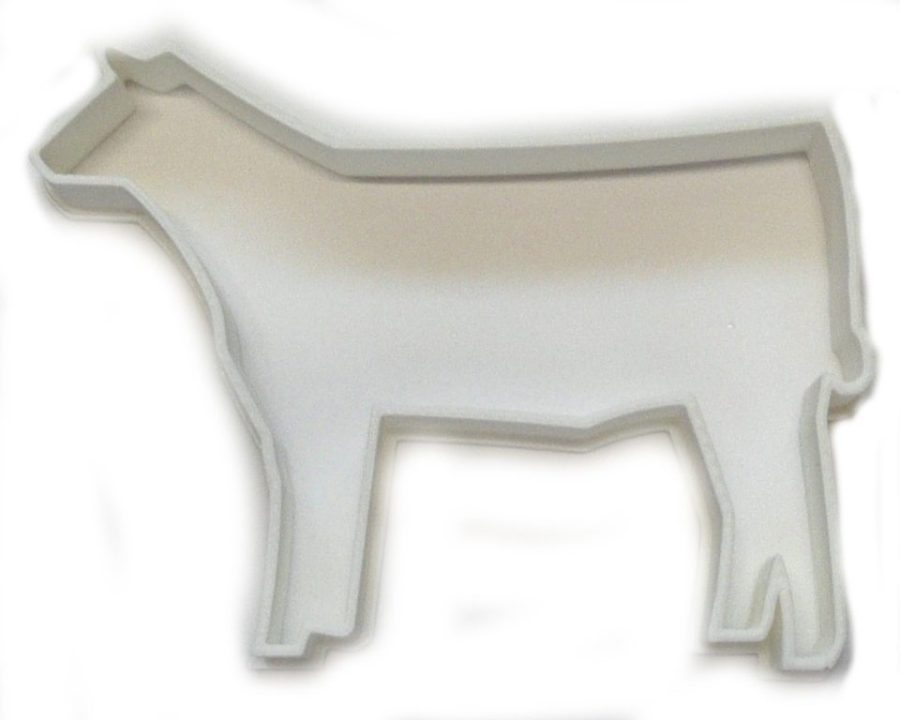 Show Steer Outline Cow Farm Animal Livestock Calf Cookie Cutter USA PR2435