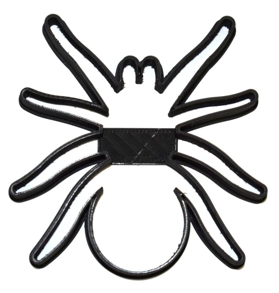 Spider Eight Legs Halloween Scary Spiderman Cookie Cutter 3D Printed USA PR829