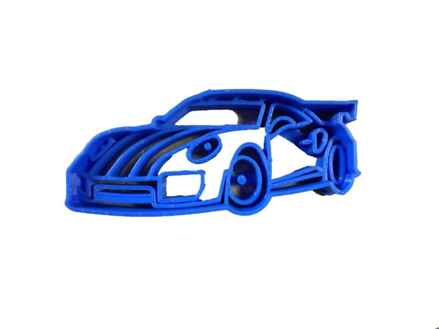Sports Car Race Racing Vehicle Muscle Cookie Cutter 3D Printed USA PR2143