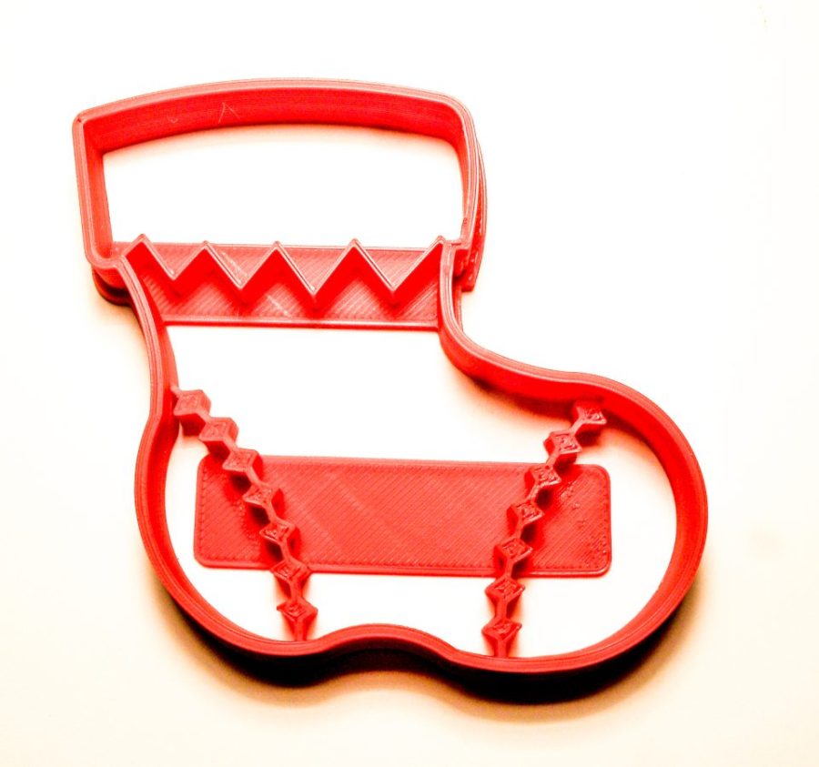 Stocking Christmas Gift Holiday Cookie Cutter 3D Printed USA PR122