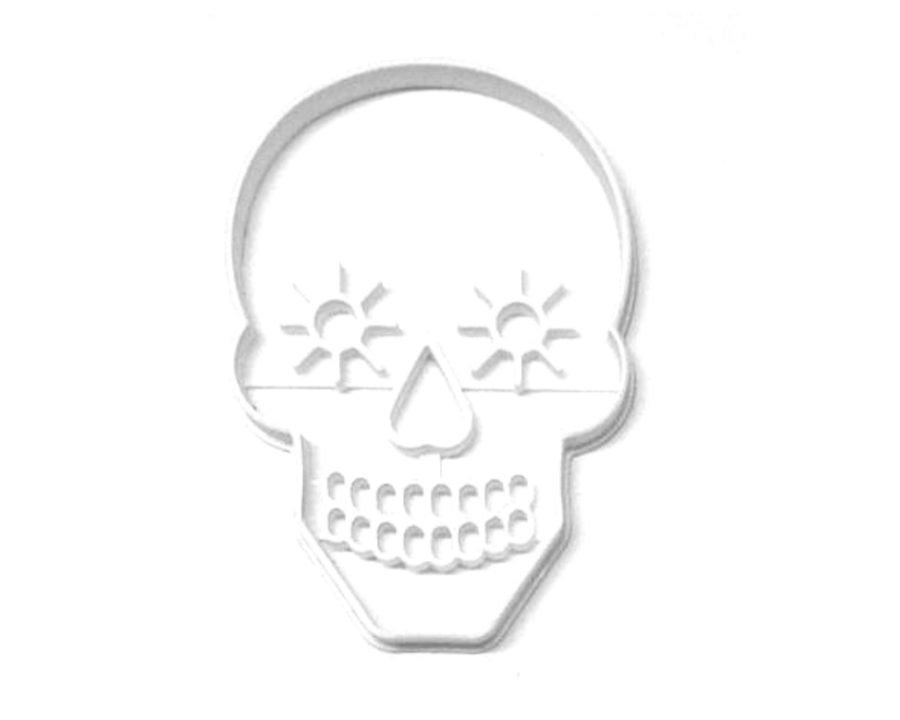 Sugar Skull Dia De Los Muertos Day Of The Dead Cookie Cutter USA PR3255