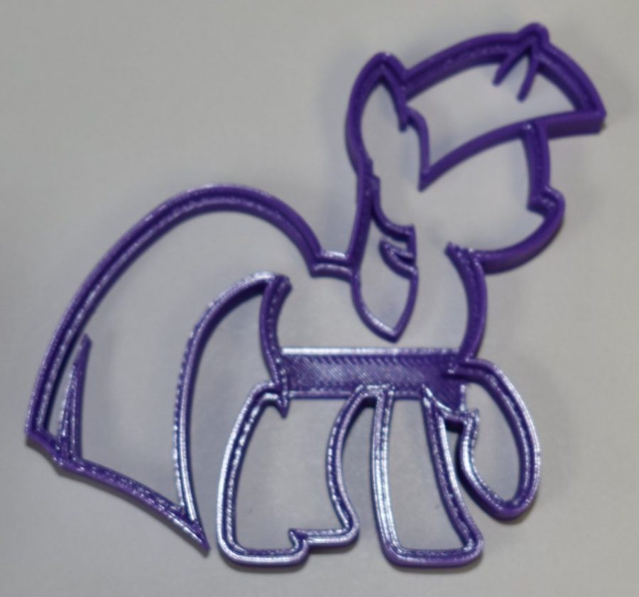 Twilight Sparkle My Little Pony Friendship Cookie Cutter 3D Printed USA PR739