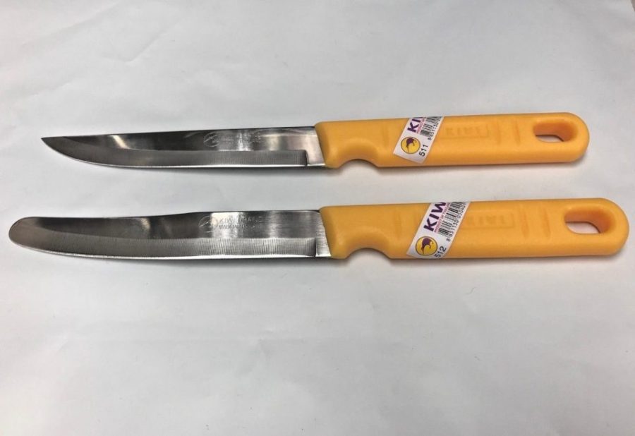 2pcs Set / #511+ #512 KIWI Thai Chef Knife Cook Knives Plastic Handle Blade