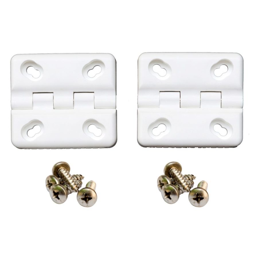 COOLER SHIELD CA76312 REPLACEMENT HINGE FOR COLEMAN & RUBBERMAID COOLERS - 2 PACK