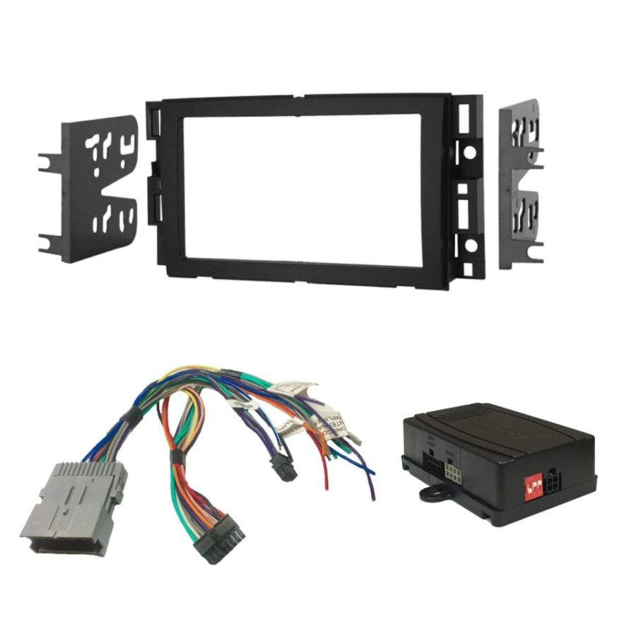 CRUX DKGM-C2S Radio Replacement for GM Class II Vehicles (Single DIN Dash Kit Included)