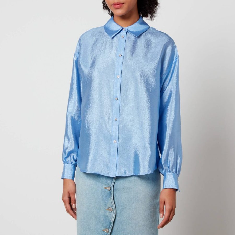 Cras Ginacras Satin-Cloqué Shirt - EU 34/UK 8