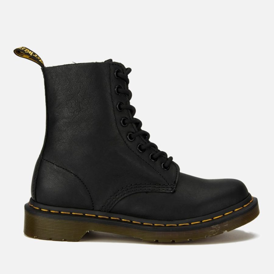 Dr. Martens Women's 1460 Pascal Virginia Leather 8-Eye Boots - Black - UK 6
