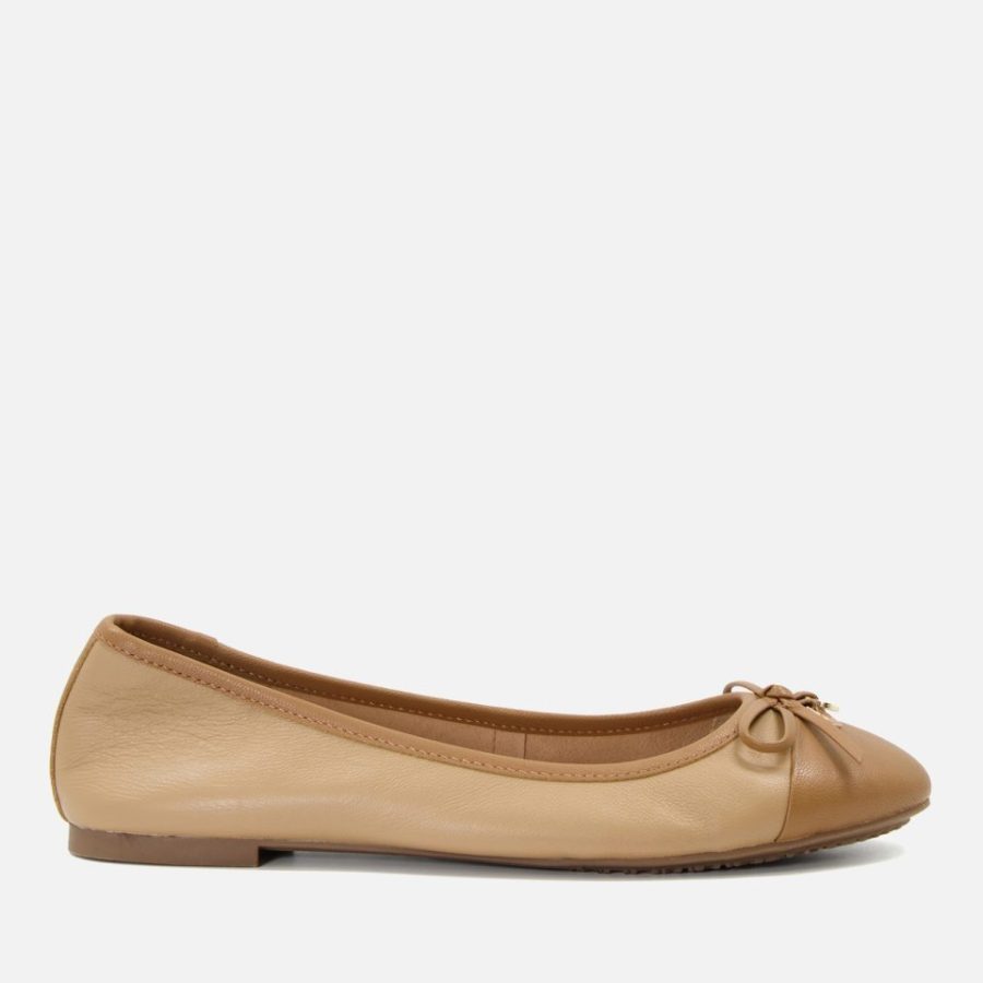 Dune Women's Hallo Leather Ballet Flats - UK 3